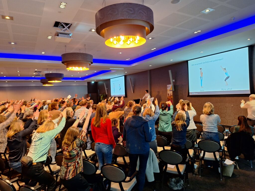 Hanneke Molema brengt mensen in beweging tijdens congres Leefstijlgeneeskunde in de spreekkamer